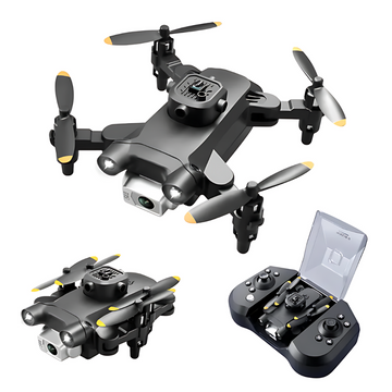 V30 Mini 4K FPV Drone with 5-Sided Obstacle Avoidance, Dual Camera, Foldable Design, Altitude Hold, Real-Time WiFi Transmission